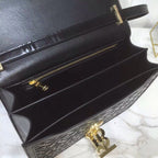 B-Berry - BB  Small TB Crossbody Bag Quilted Monogram Black For Women, Bags 8.3in/21LO