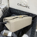 CHL - Large Classic Handbag Gold Hardware Grey For Women Handbags, Shoulder Bags 11.8in/30LO