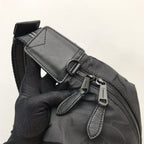 B-Berry - BB  Monogram Recycled Polyester Sonny Bum Bag Black For Men, Bags 12.2in/31LO