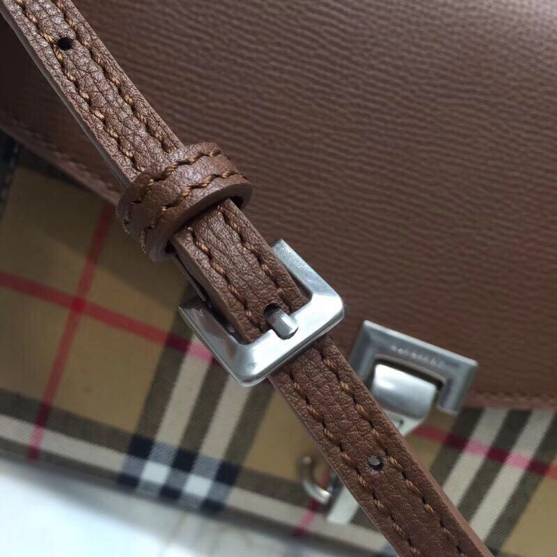 B-Berry - BB  Small  Check And Crossbody Bag Brown For Women, Women’s Bags 9in/24LO