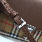 B-Berry - BB  Small  Check And Crossbody Bag Brown For Women, Women’s Bags 9in/24LO