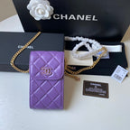 CHL - Phone Holder Purple Bag For Women 15LO/6in