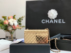 CHL -  Evening Flap Small Gold Bag For Women 12LO/4.5in