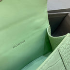 BLN-Ciaga Hourglass XS Handbag In Light Green, For Women,  Bags 7.4in/19LO
