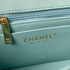 CHL - Mini Classic Handbag Light Blue For Women 7.9in/20LO