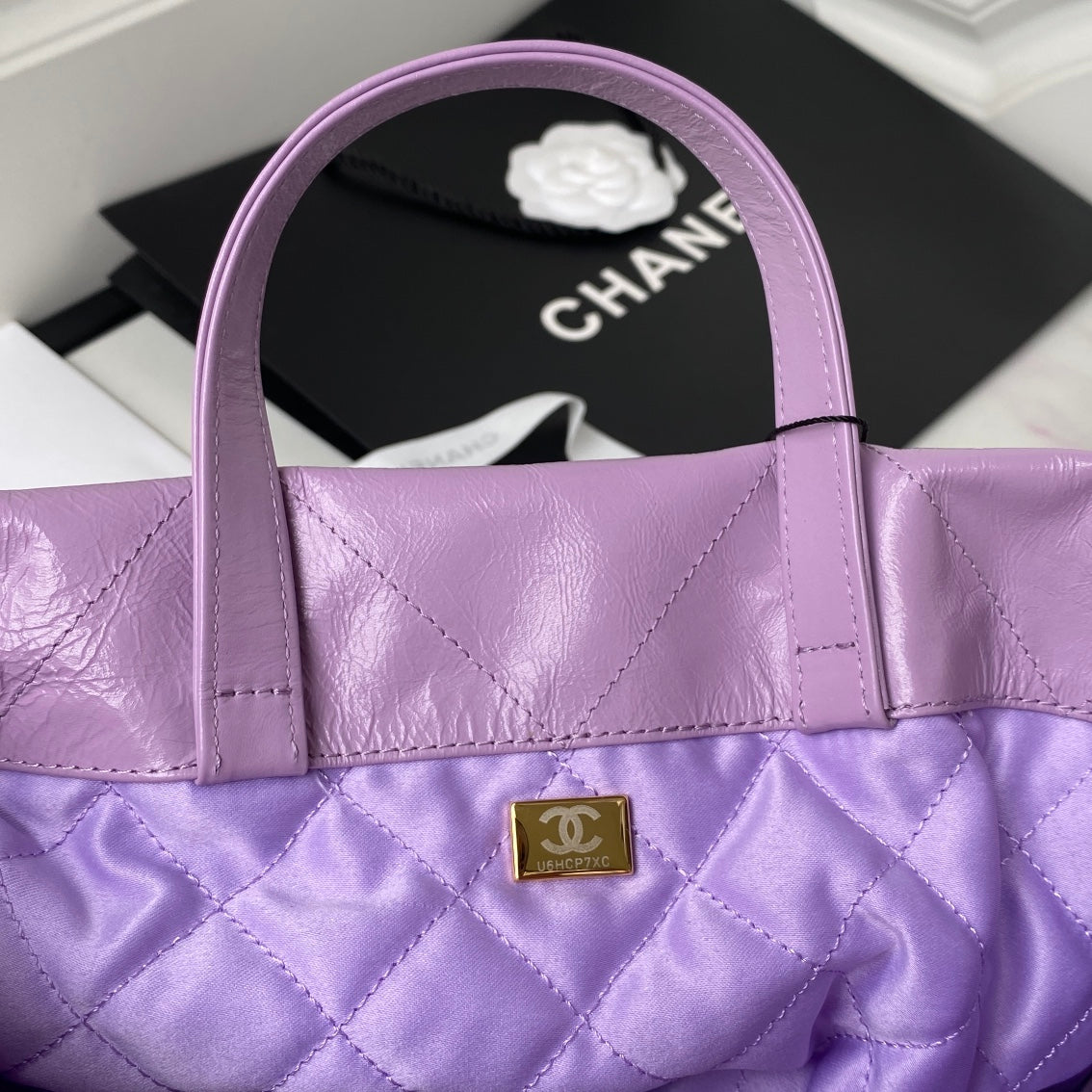 CHL -  Backpack Purple Shiny Large Bag For Women 51LO/20in