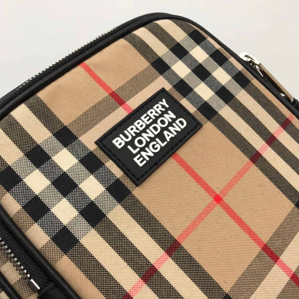 B-Berry - BB   Check And Crossbody Bag For Men, Bags 8.7in/22LO