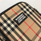 B-Berry - BB   Check And Crossbody Bag For Men, Bags 8.7in/22LO