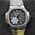 PATEK Nautilus 35mm Silver Black Dial
