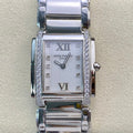 PATEK Twenty-Four 25.5mm Silver White Dial