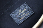LV M62048 Daily Pouch Black Monogram Canvas & Cowhide