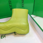 PUDDLE ANKLE BOOT IN OLIVE GREEN RUBBER