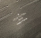 LV M61692 Pochette Voyage MM Black Monogram Canvas 224237