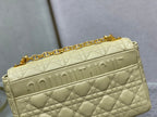 medium caro 25.5 light yellow calfskin