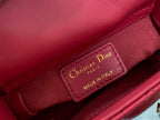 micro lady 12 red lambskin