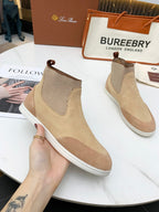 LP CHARMS ANKLE BOOTS BEIGE CASHMERE FABRIC