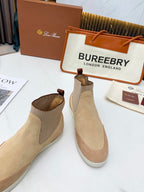 LP CHARMS ANKLE BOOTS BEIGE CASHMERE FABRIC