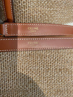 BUCKET 25 IN PRINTED CANVAS BROWN WHITE