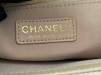 CHANEL 25S MEDALLION TOTE 33 CM IN BEIGE CAVIAR WITH GOLD HARDWARE