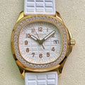 PATEK Aquanaut 35.6mm Gold White Dial