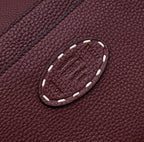 PEEKABOO ISEEU 33 IN SANGRIA RED GRAINED CALFSKIN GOLD HARDWARE