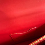 devotion 24 top-handle red calfskin