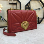 large devotion 26 shouder bag burgundy cafskin