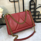 large devotion 26 shouder bag burgundy cafskin