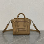 Celine Luggage Nano Bag 20cm Brown Cowhide