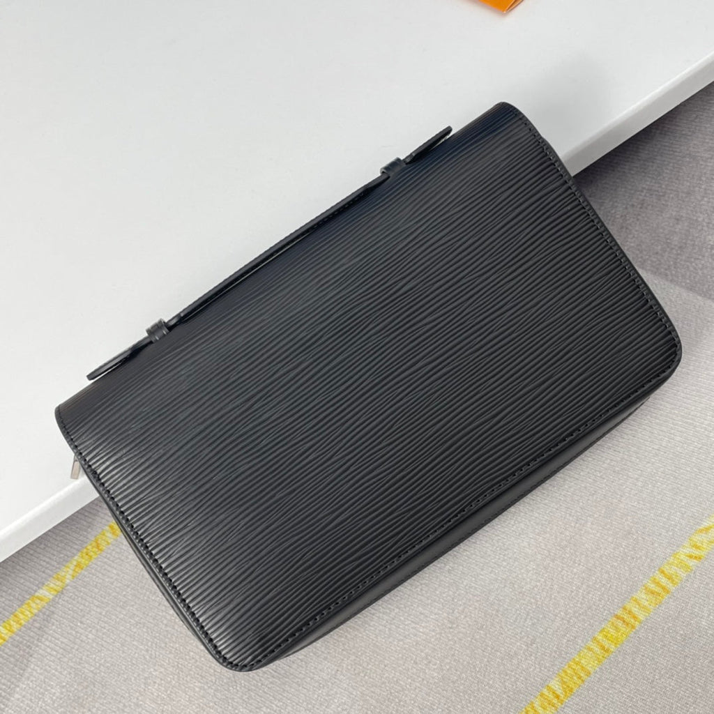 LV M61698 Zippy XL Wallet Black Monogram Canvas 221561