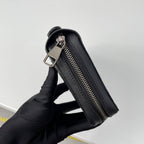LV N61254 Zippy XL Wallet Black Damier Infini Leather 221563