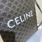 TRIOMPHE  32 BLACK IN PATTERN CALFSKIN