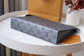 LV M30840 Pochette Voyage MM Grey Monogram Canvas 217075