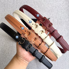 Medium Cuir Triomphe Belt 25mm Black Calfskin