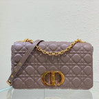 LARGE CARO BAG 28 WARM TAUPE CALFSKIN