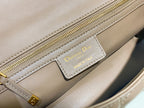 medium caro 25.5 warm taupe calfskin