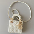 micro lady 12 white patent calfskin