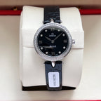 Omega De Ville 27.4mm Silver Black Dial