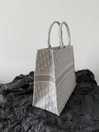 Large CD Book Tote 42cm Grey