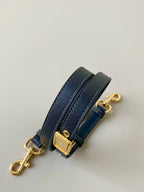 medium cd east west bobby 22cm blue oblique canvas