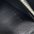 Celine Chain Besace Clea Bag Triomphe Black Calfskin SHW