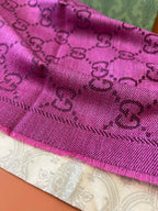 GUCCI 25S SCARF 180 IN WOOL 644857