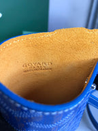 MONTMARTRE GM CASE 18 IN SAPPHIRE BLUE GOYARDINE CANVAS