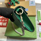 DIONYSUS 28 BAG IN EMERALD GREEN CALFSKIN 322359