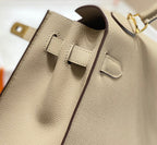 KELLY 28CM IN TRENCH EPSOM CALFSKIN GOLD HARDWARE