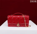 my cd mini 21 red patent calfskin