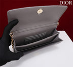 my cd mini 21 gray lambskin