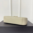 Le 5 a 7 24 Snake White Lambskin Ghw