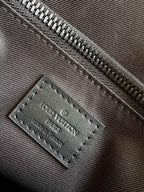 LV S Lock Sling Bag 21cm Black Monogram-embossed Taurillon leather