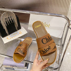 WOODY SLIPPER IN CIDER BROWN CANVAS
